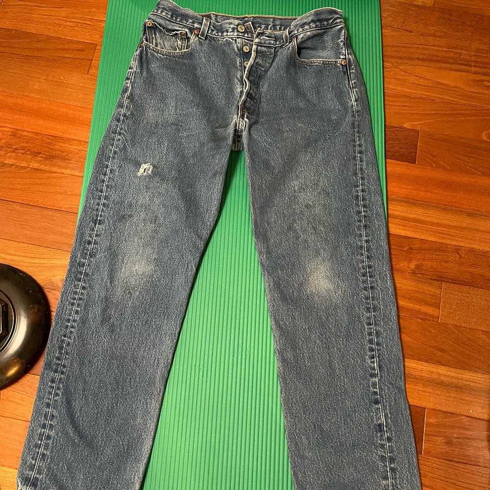 Men’s Levi’s 501 34 x 30 blue denim